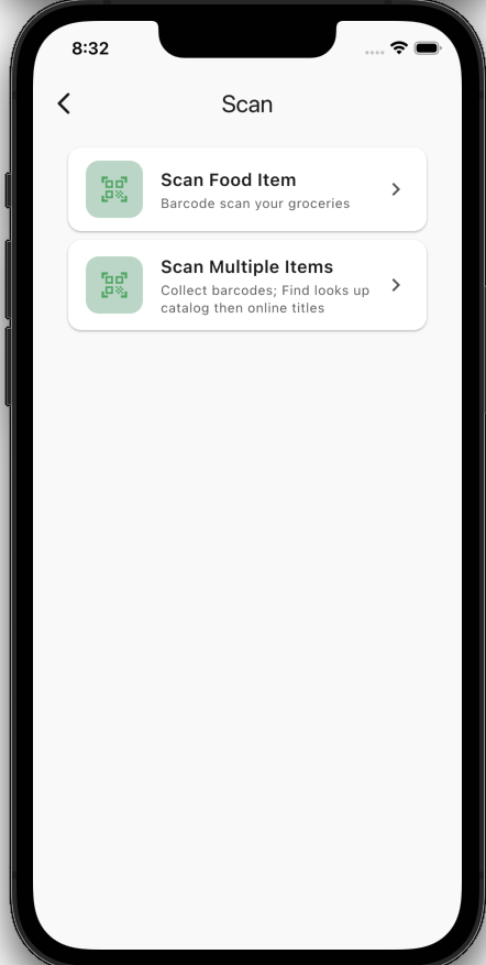 AI Pantry Scanner